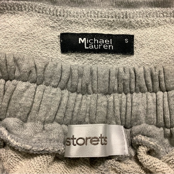 Storets Nadia High Rise Slash Wide-Leg Cropped Sweatpants XS/S - Picture 10 of 15